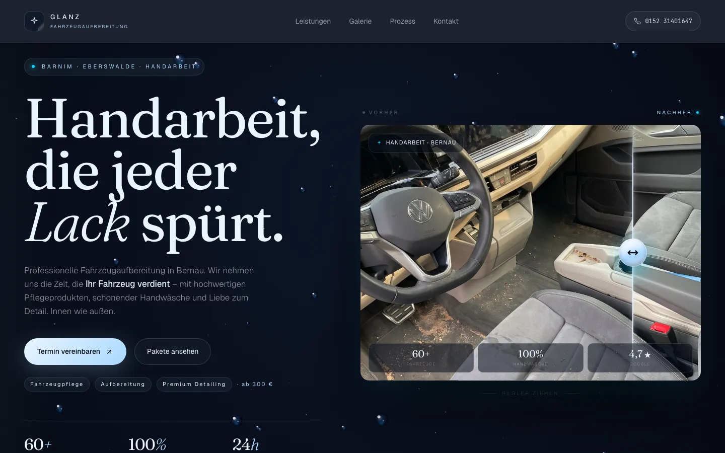 Glanz Fahrzeugaufbereitung